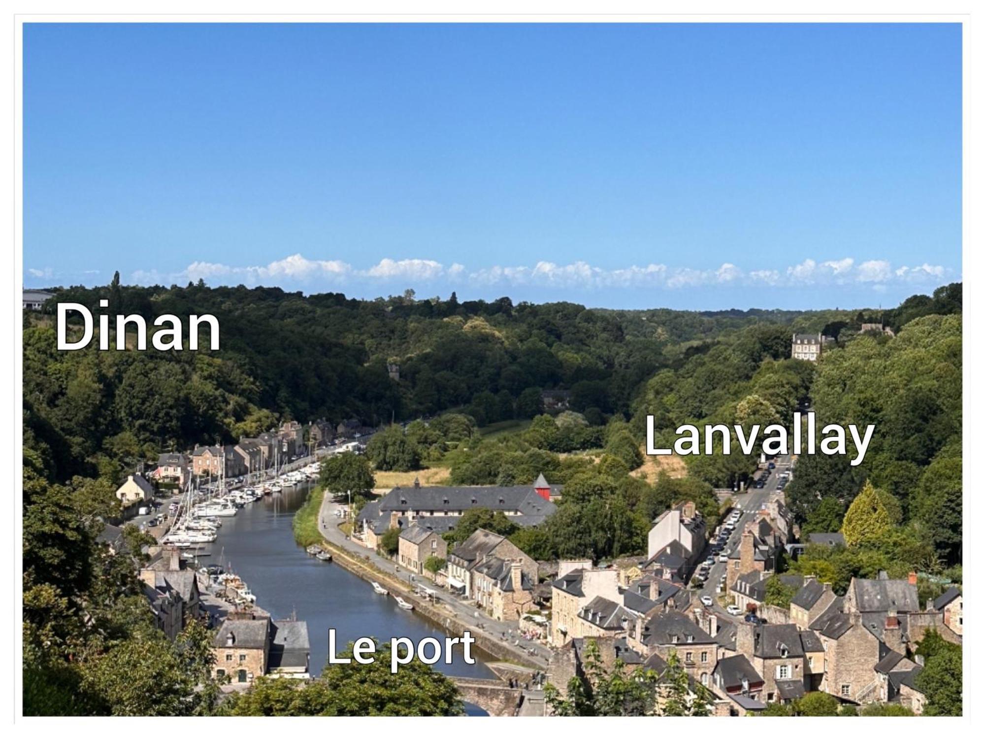 Les Libellules Appartement Lanvallay Buitenkant foto
